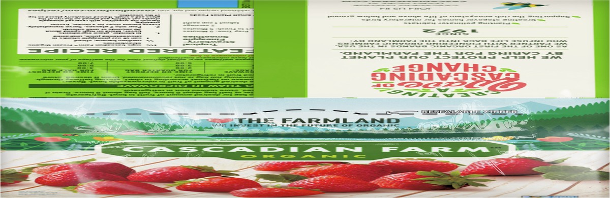 slide 8 of 9, Cascadian Farm Organic Strawberries, Premium Frozen Fruit, Non-GMO, 32 oz, 32 oz