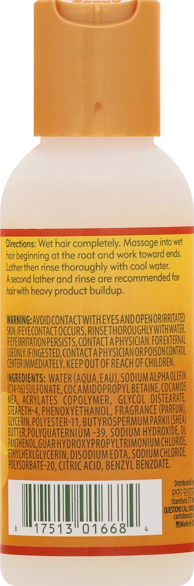 slide 7 of 9, Cantu Shea Butter Cleansing Cream Shampoo 3 oz, 3 oz