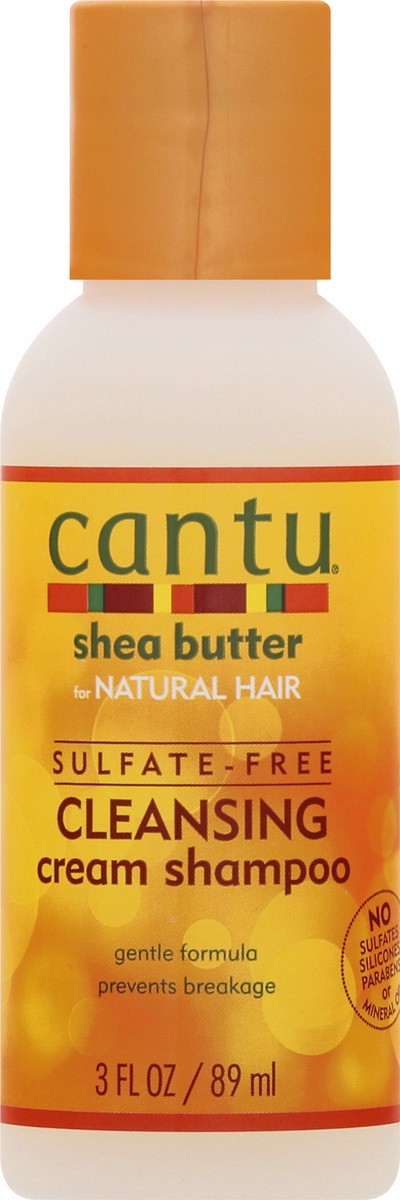 slide 4 of 9, Cantu Shea Butter Cleansing Cream Shampoo 3 oz, 3 oz