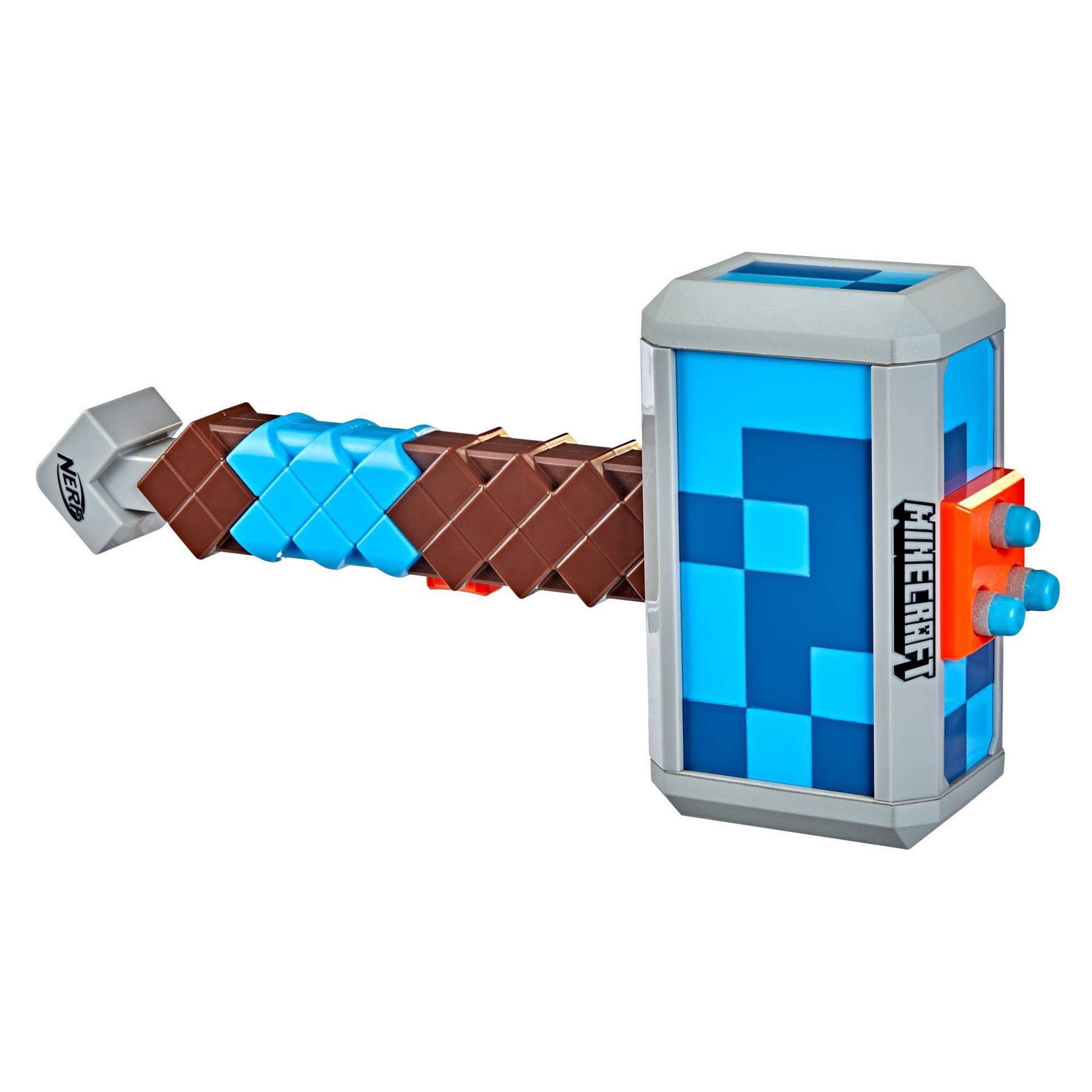slide 6 of 19, Nerf Minecraft Stormlander Blaster, 1 ct