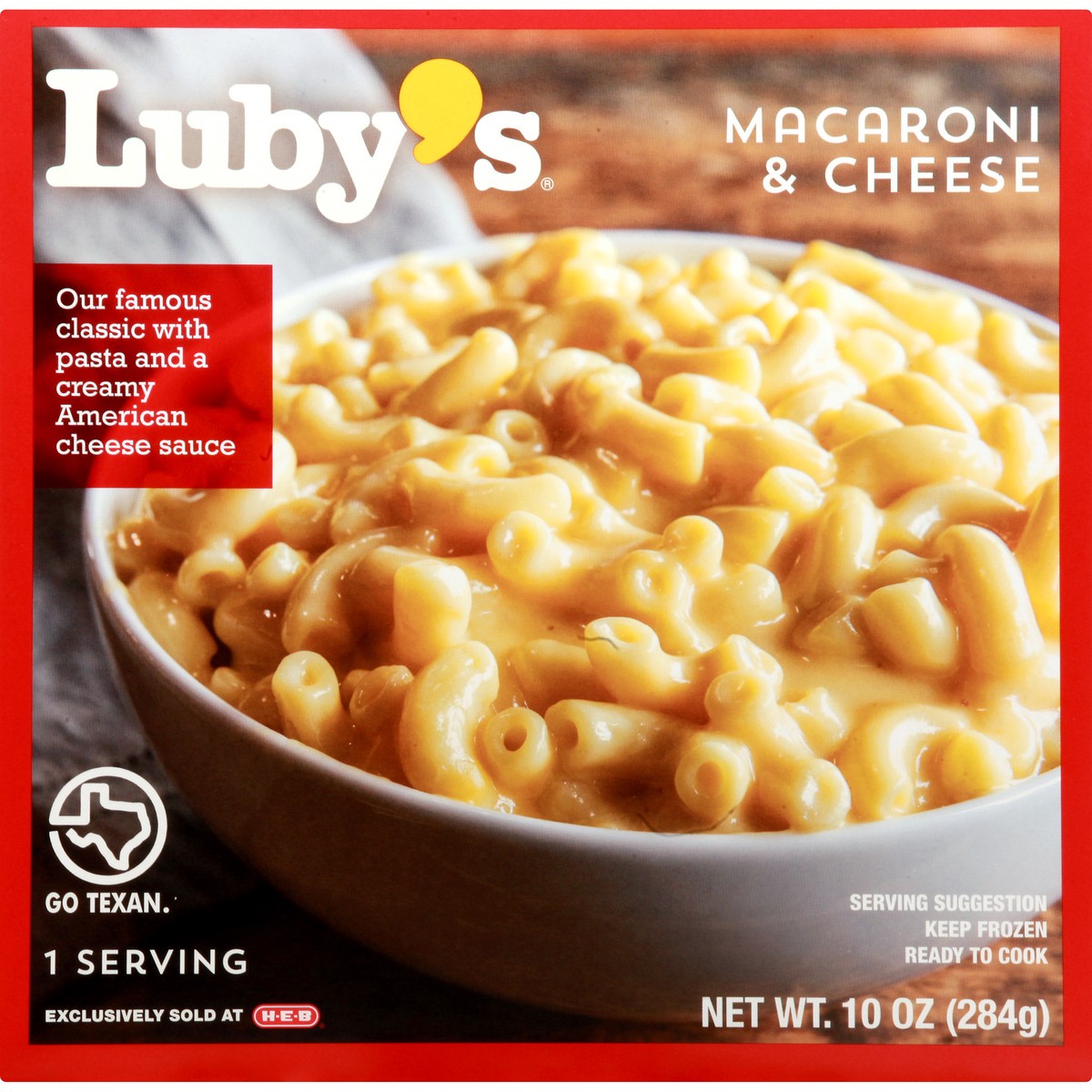 slide 12 of 13, Luby's Macaroni And Cheese, 10 oz