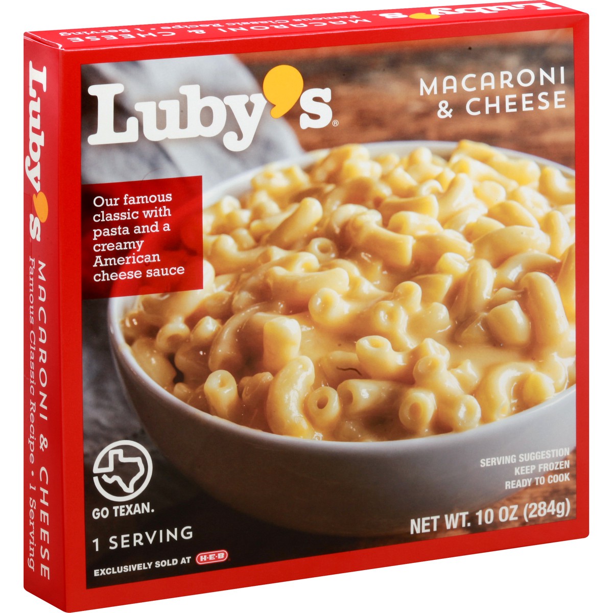 slide 13 of 13, Luby's Macaroni And Cheese, 10 oz