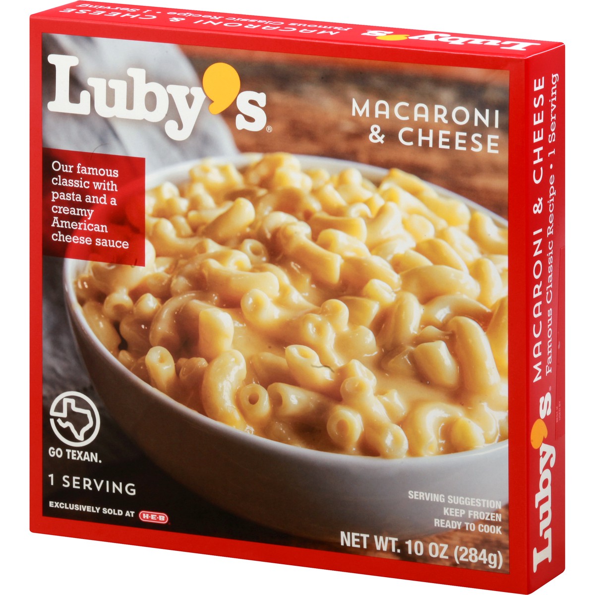 slide 6 of 13, Luby's Macaroni And Cheese, 10 oz