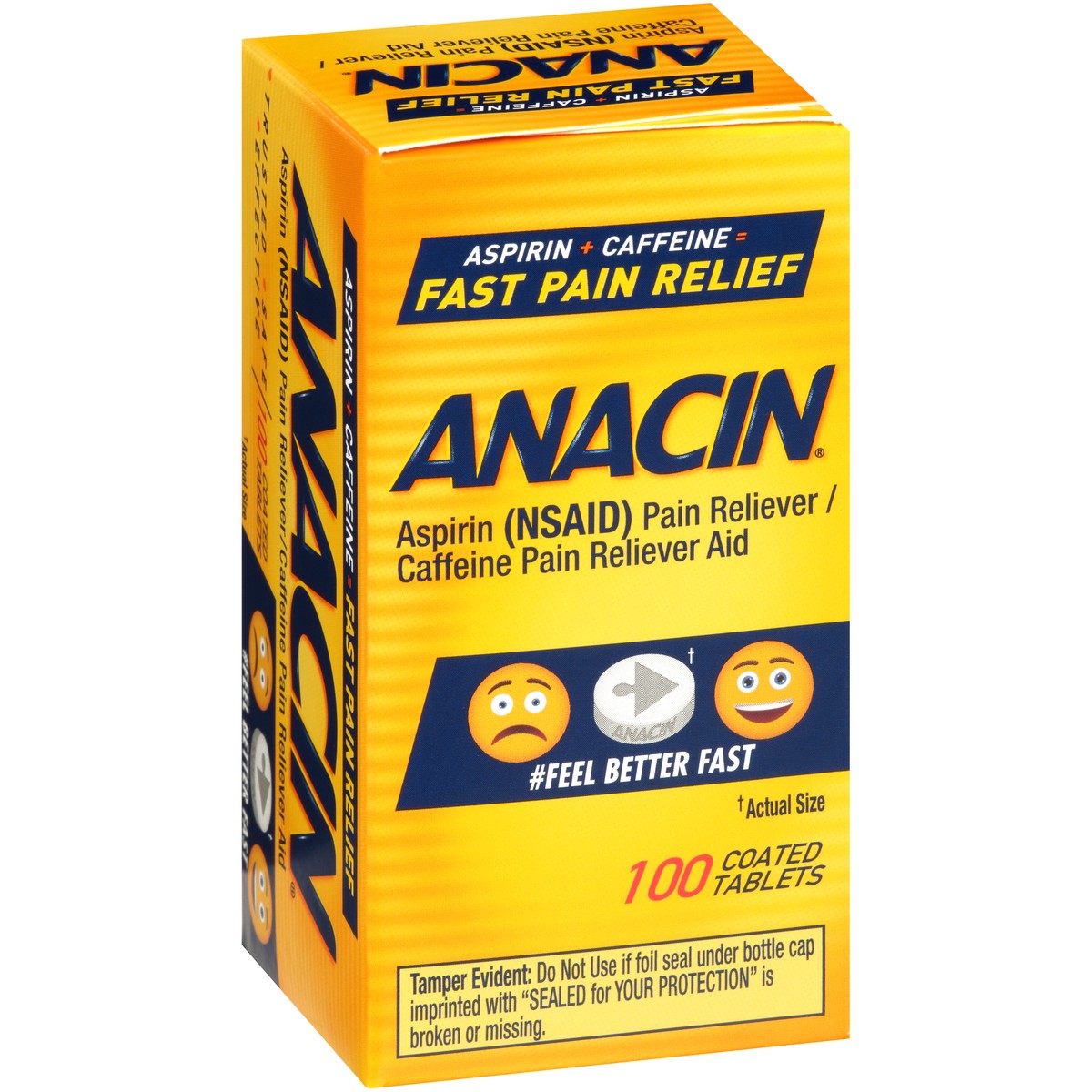 slide 3 of 10, Anacin Fast Pain Relief Tablets, 100 ct