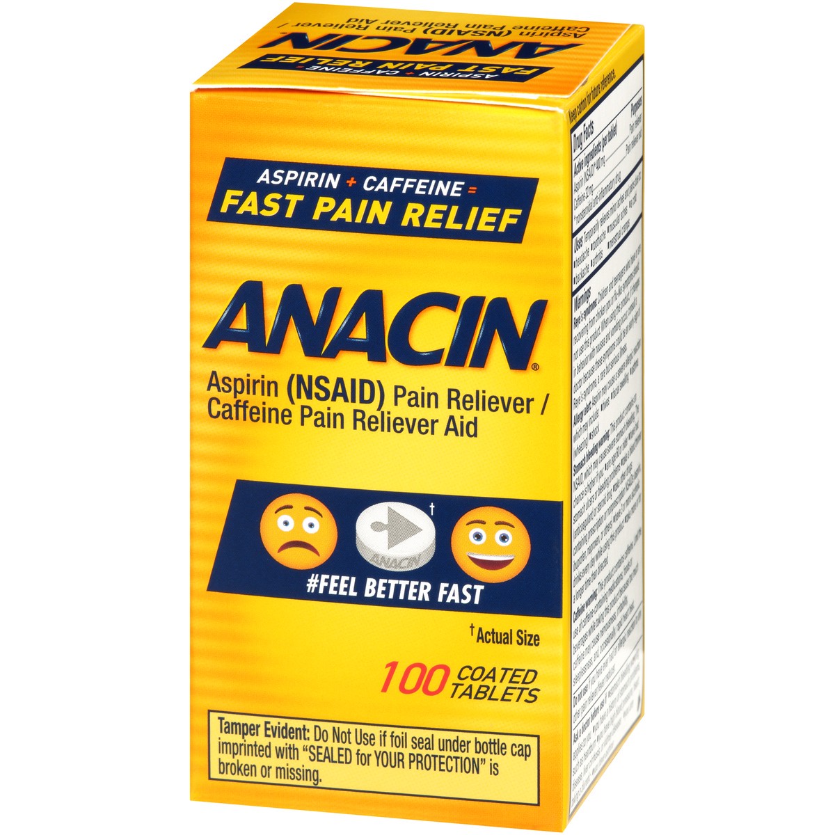 slide 8 of 10, Anacin Fast Pain Relief Tablets, 100 ct