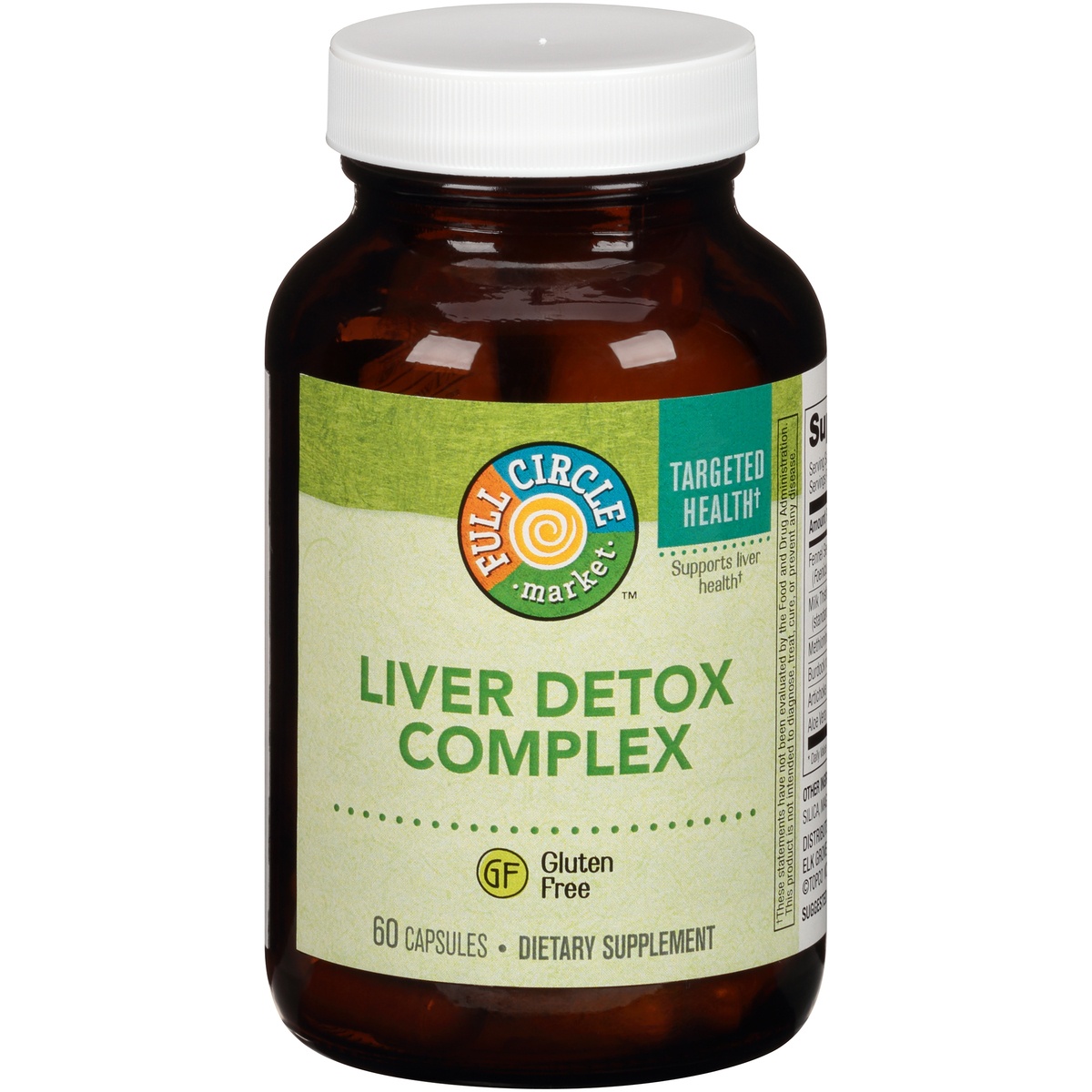 slide 1 of 1, Full Circle Liver Detox Complex Vegetarian Capsules, 60 ct