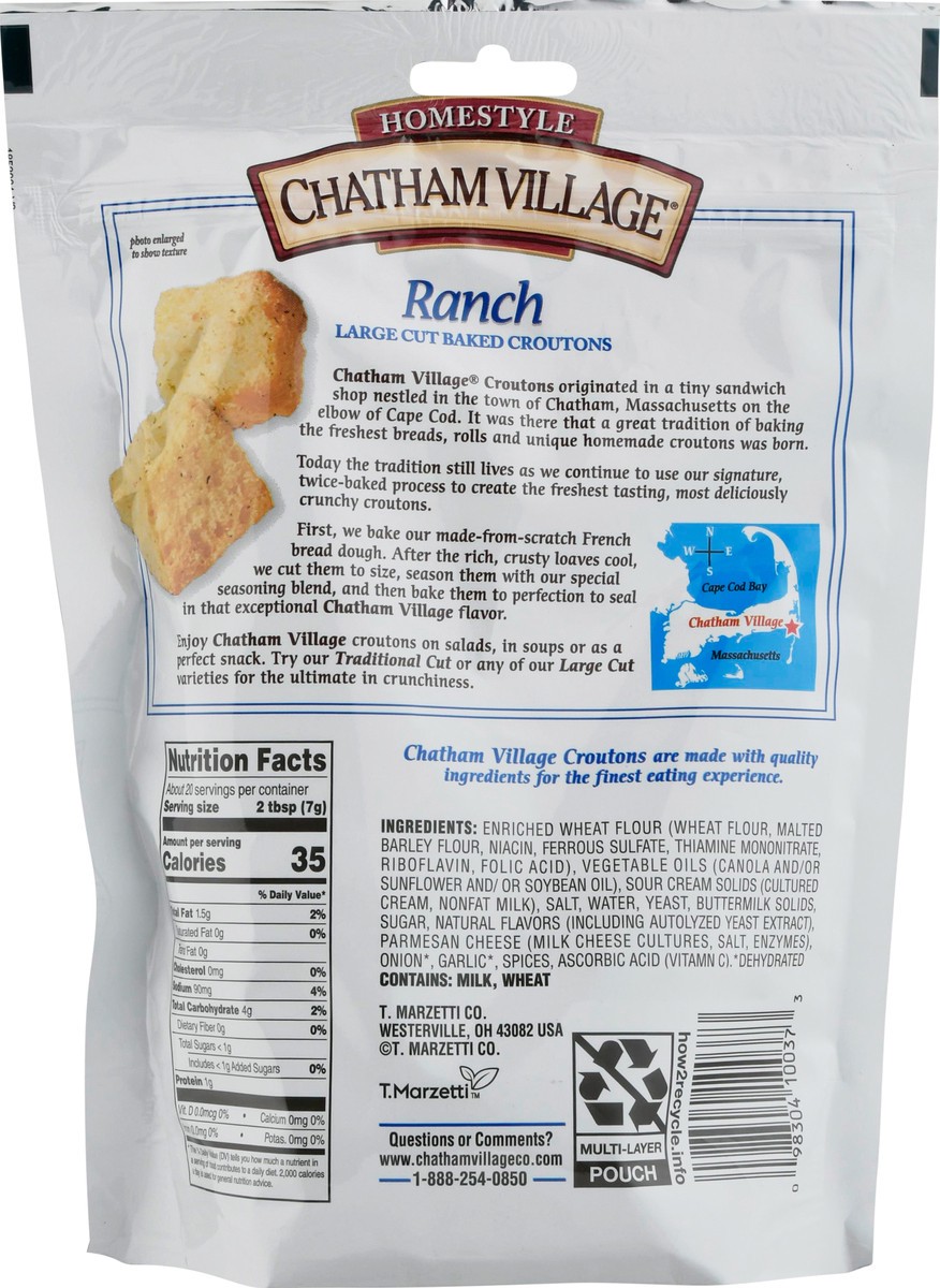 slide 5 of 9, Chatham Village Homestyle Ranch Croutons 5 oz, 5 oz