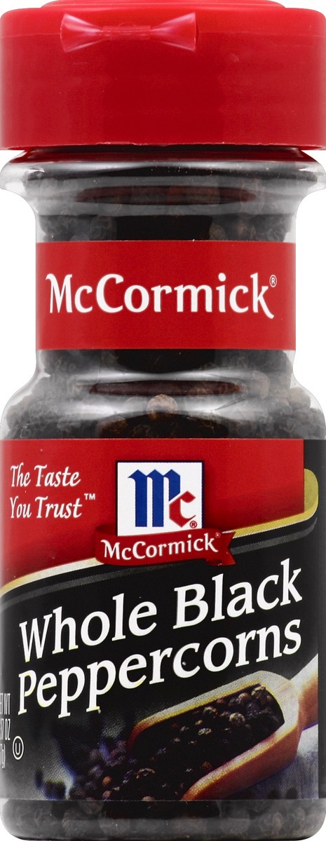 slide 1 of 2, McCormick Whole Black Peppercorns, 2.37 oz