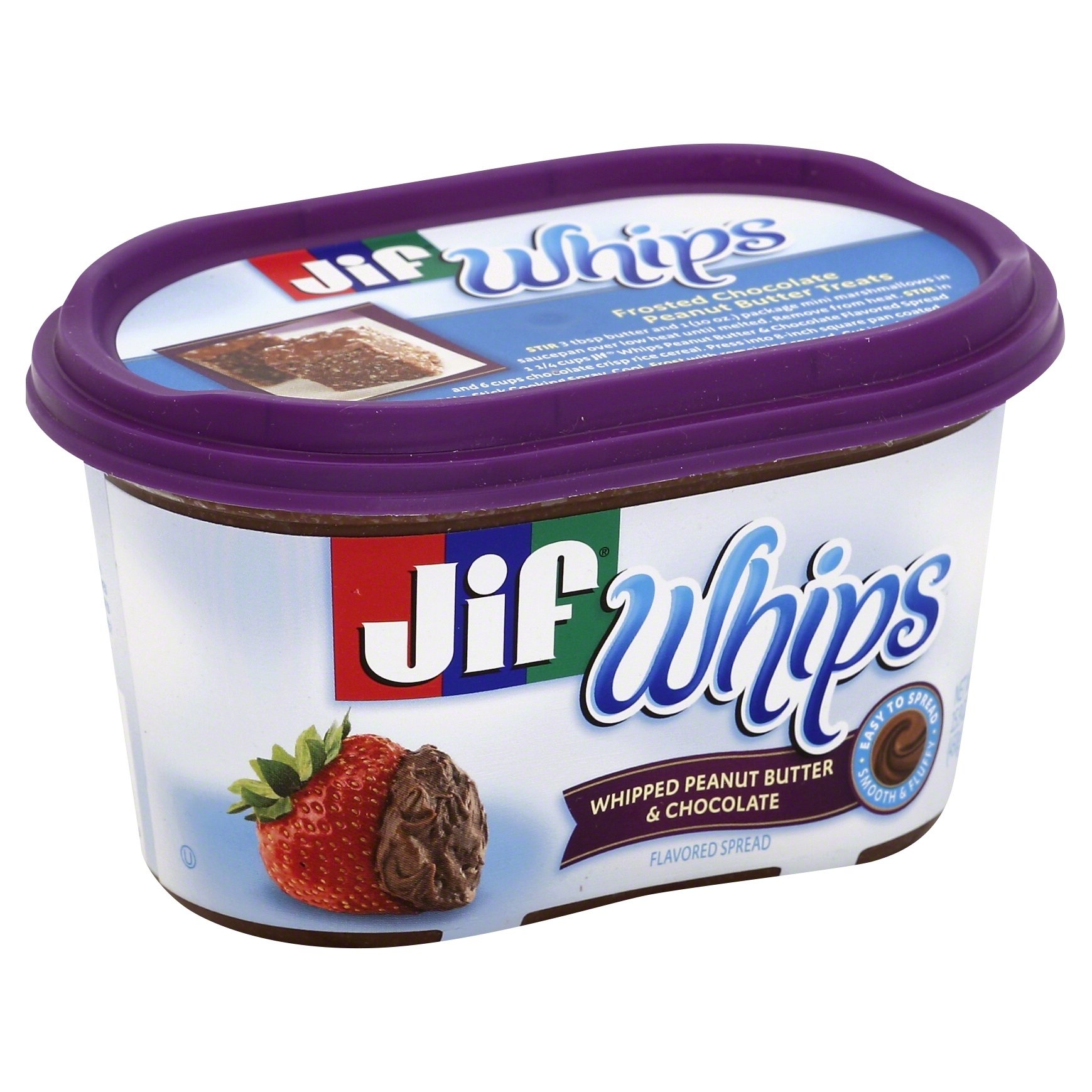slide 1 of 6, Jif Whips Whipped Peanut Butter & Chocolate, 15.9 oz