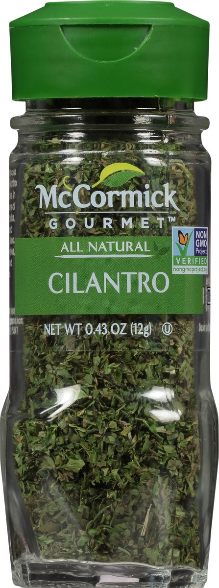 slide 4 of 7, McCormick Gourmet All Natural Cilantro, 0.43 oz, 0.43 oz