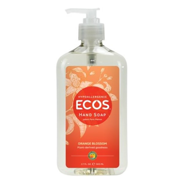 slide 1 of 9, ECOS Orange Blossom Hand Soap, 17 oz