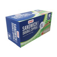 slide 12 of 17, Meijer Reclosable Zipper Sandwich Bags, 90 ct