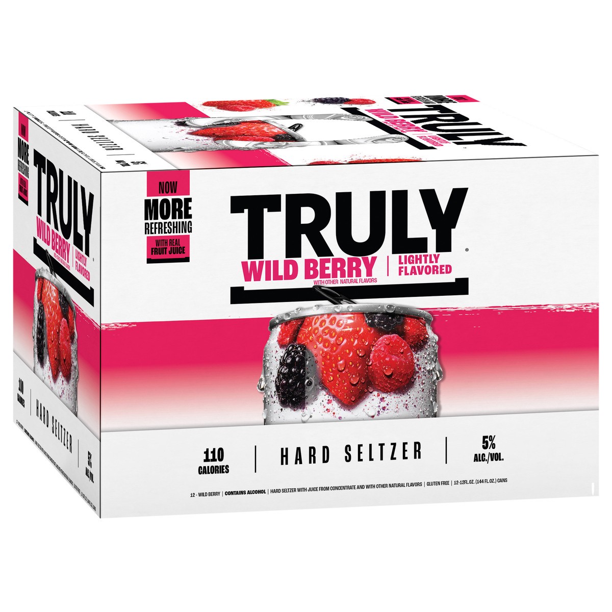slide 12 of 13, TRULY Hard Seltzer Wild Berry UT (12 fl. oz. Can, 12pk.), 12 ct