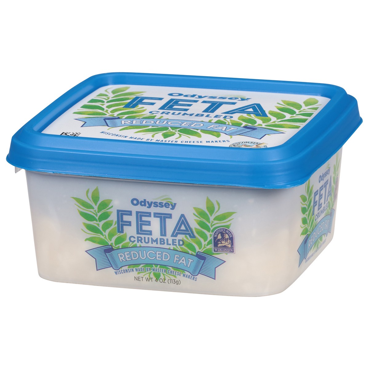 slide 6 of 14, Odyssey Reduced Fat Crumbled Feta 4 oz, 4 oz