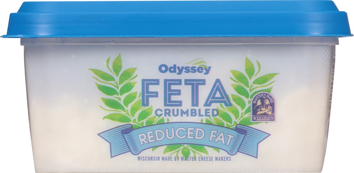slide 4 of 14, Odyssey Reduced Fat Crumbled Feta 4 oz, 4 oz