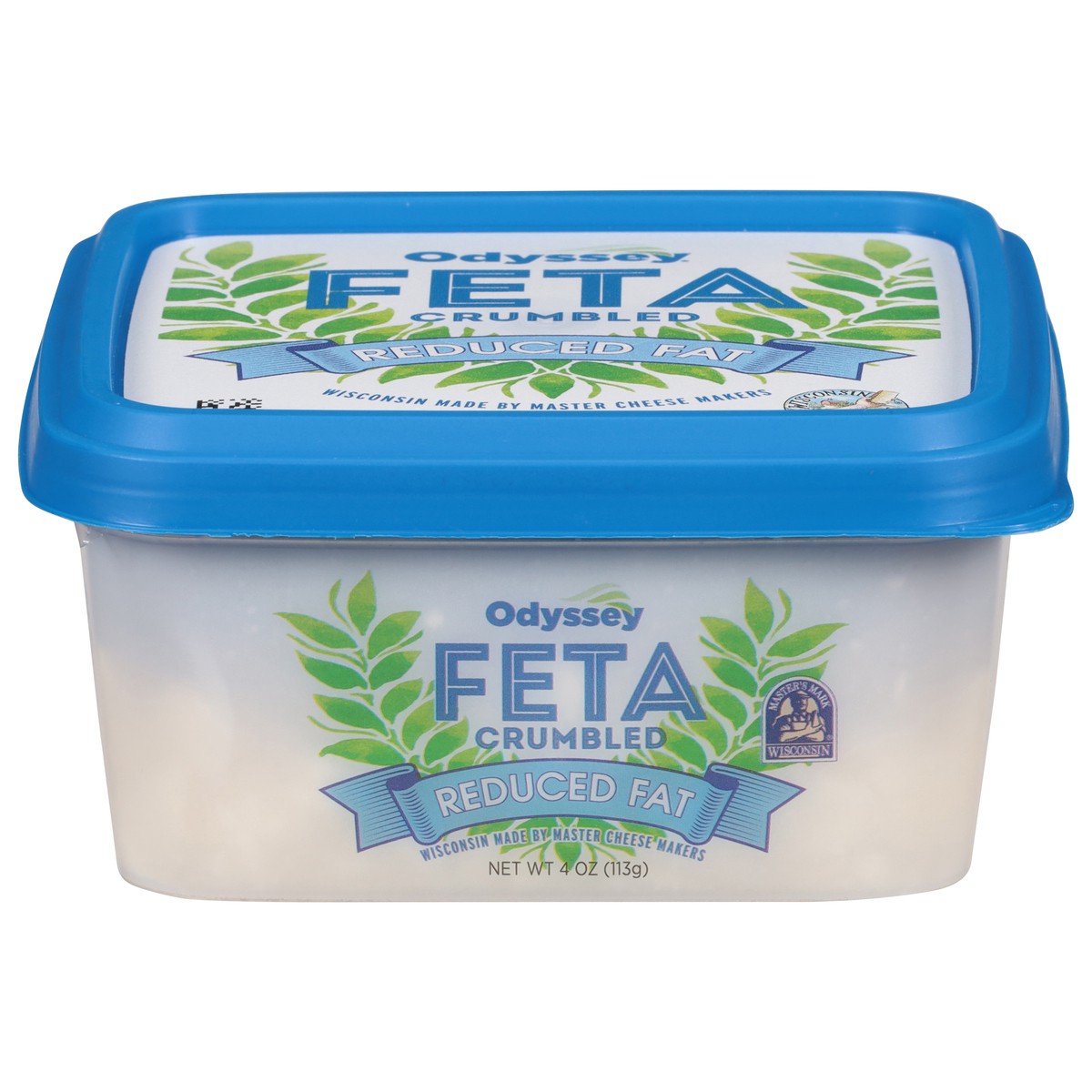 slide 10 of 14, Odyssey Reduced Fat Crumbled Feta 4 oz, 4 oz