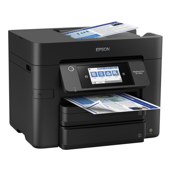 slide 6 of 6, Epson Workforce Pro Wf-4830 Wireless Inkjet All-In-One Color Printer, C11Cj05201, 1 ct
