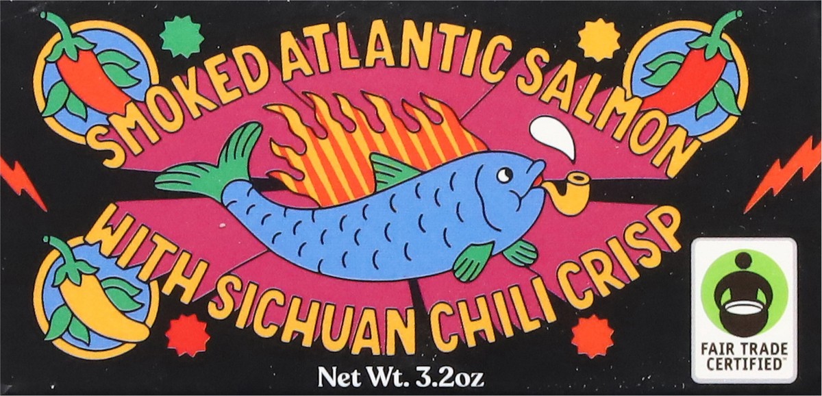 slide 4 of 12, Fishwife Smoked Salmon with Sichuan Chili Crisp 3.2 oz, 3.2 oz