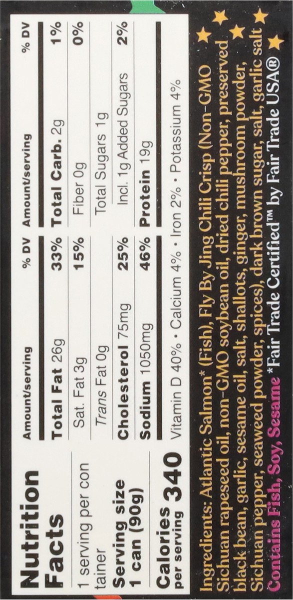 slide 8 of 12, Fishwife Smoked Salmon with Sichuan Chili Crisp 3.2 oz, 3.2 oz
