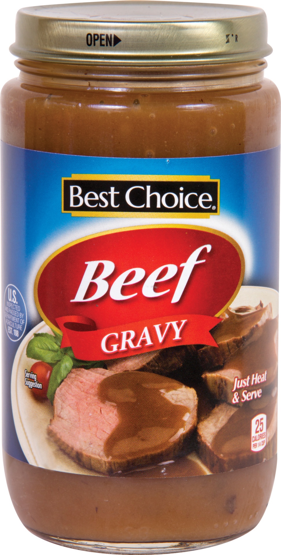 slide 1 of 1, Best Choice Beef Gravy Jar, 12 oz