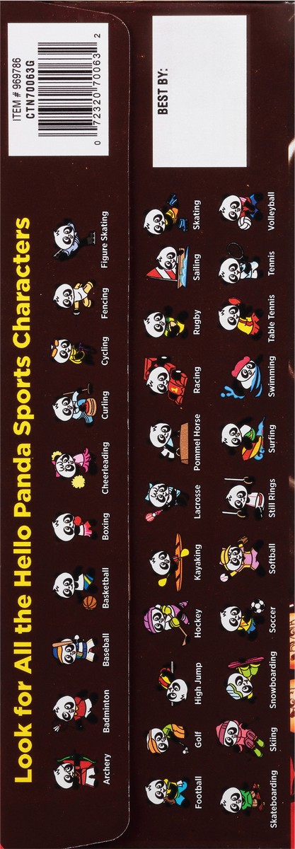 slide 6 of 13, Meiji Hello Panda Chocolate Cookie 32 - 0.75 oz Bags, 32 ct