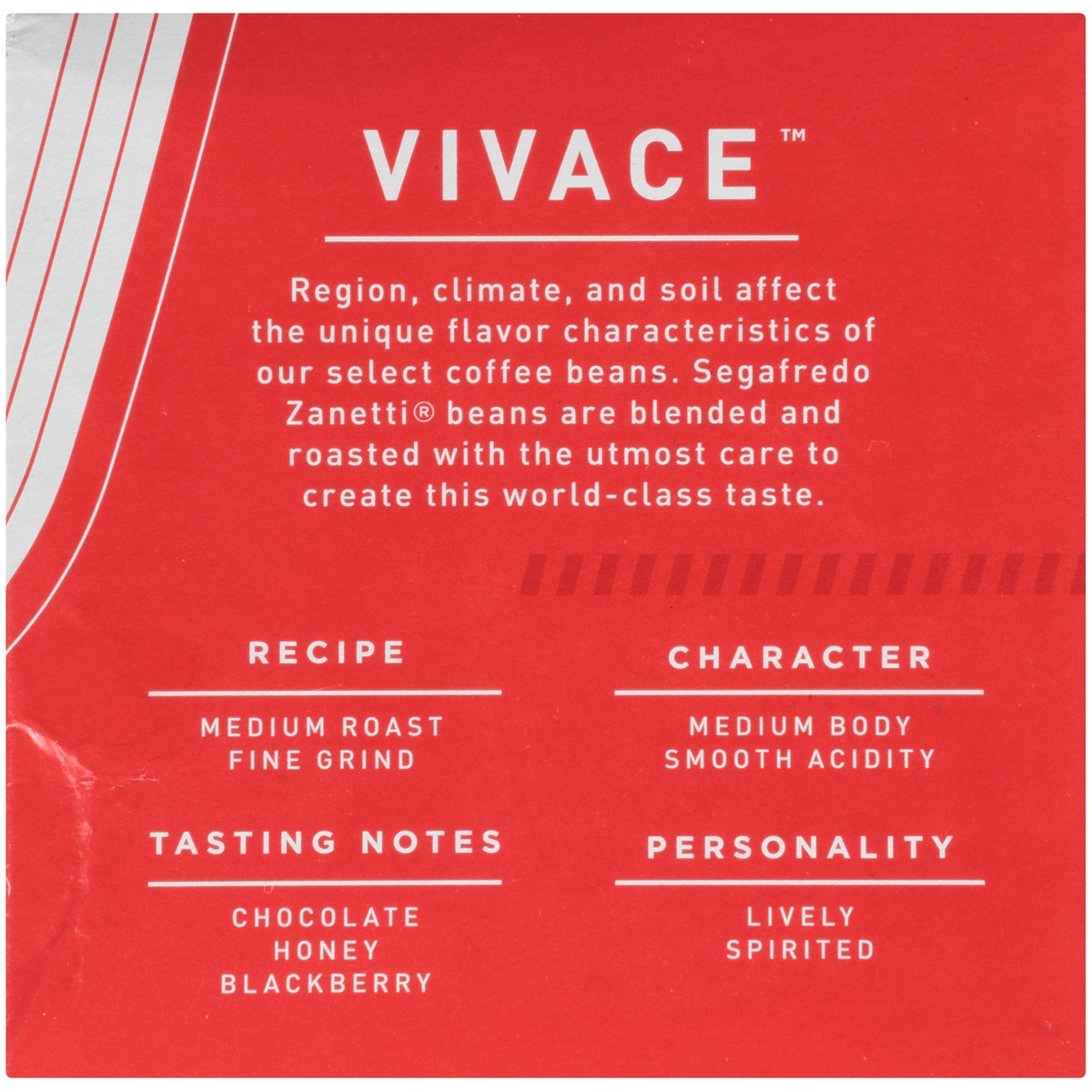 slide 8 of 9, Segafredo Zanetti Vivace Medium Roast Ground Coffee Pods - 3.6 oz, 3.6 oz