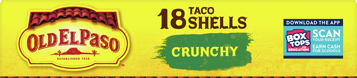 slide 8 of 9, Old El Paso Crunchy Taco Shells, Gluten-Free, 18 ct., 6.89 oz, 18 ct