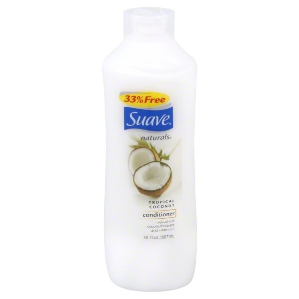 slide 1 of 1, Suave Conditioner Tropic Coconut Bonus, 1 ct