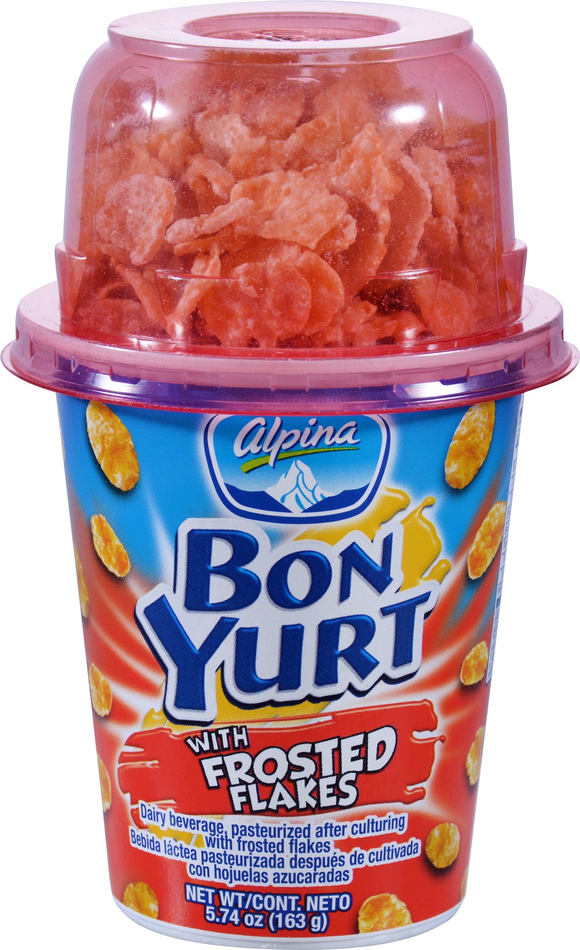 slide 1 of 1, Alpina Bonyurt Frosted Flakes, 5.74 oz