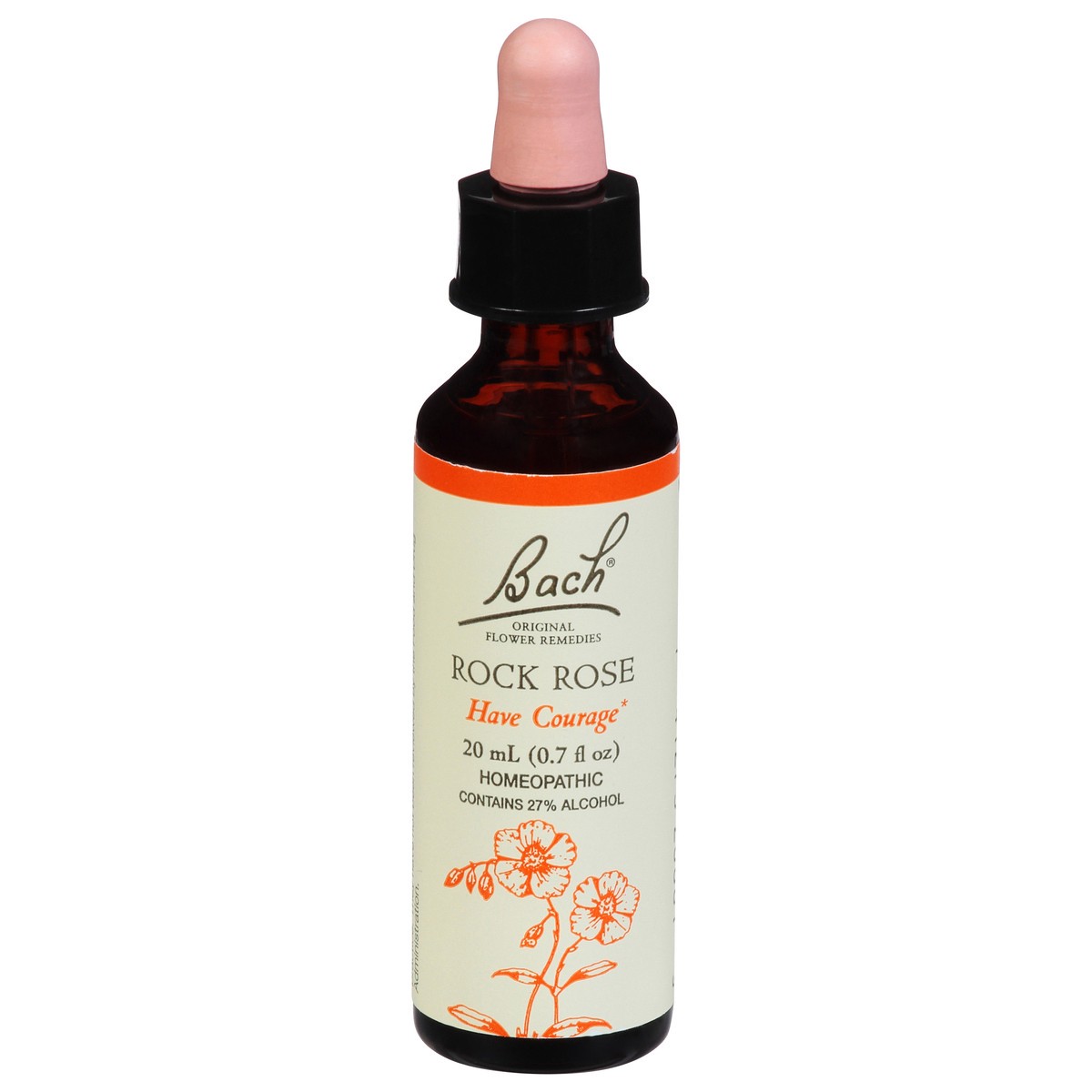 slide 1 of 1, Bach Flower Essence Rock Rose, 20 ml