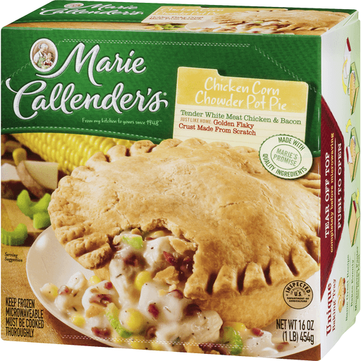 slide 4 of 18, Marie Callender's Chicken Corn Chowder Pot Pie, 16 Oz., 16 oz