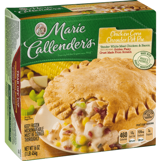 slide 5 of 18, Marie Callender's Chicken Corn Chowder Pot Pie, 16 Oz., 16 oz