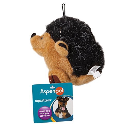 slide 6 of 6, Zoobilee Hedgehog Squatters Plush Dog Toy, 1 ct