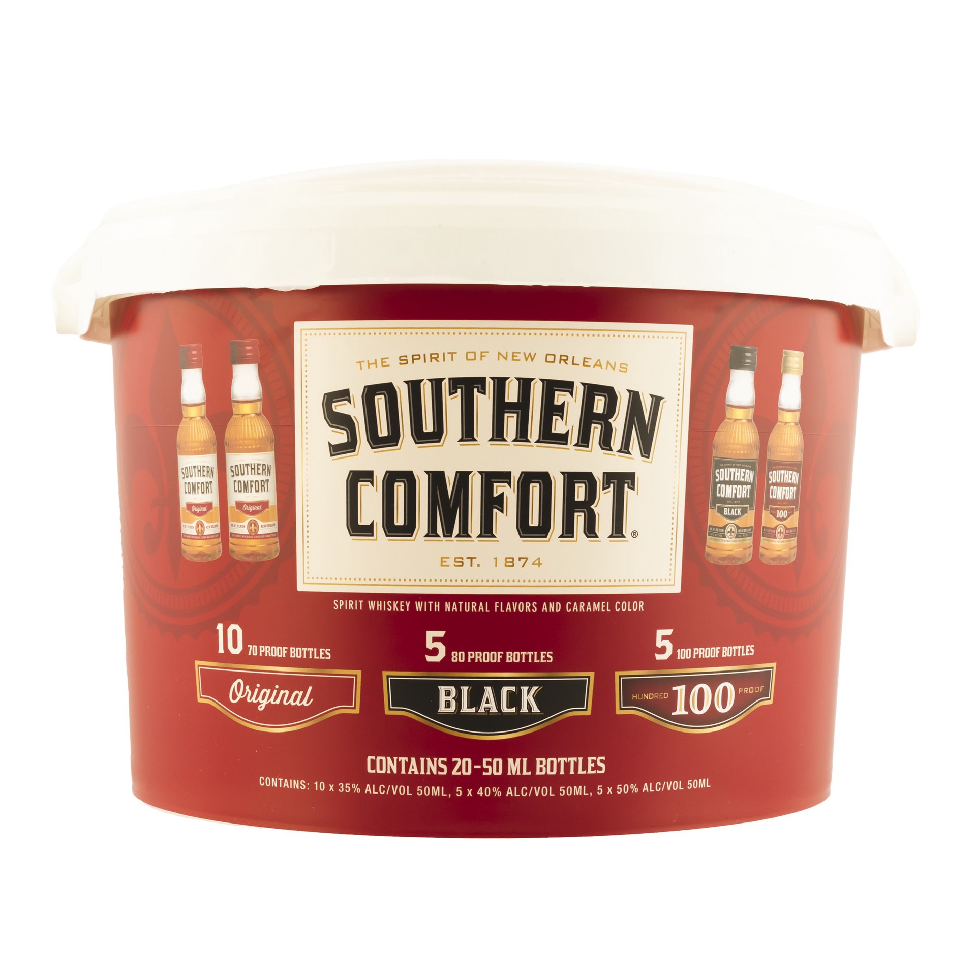 slide 2 of 2, Southern Comfort Variety, 50 ml