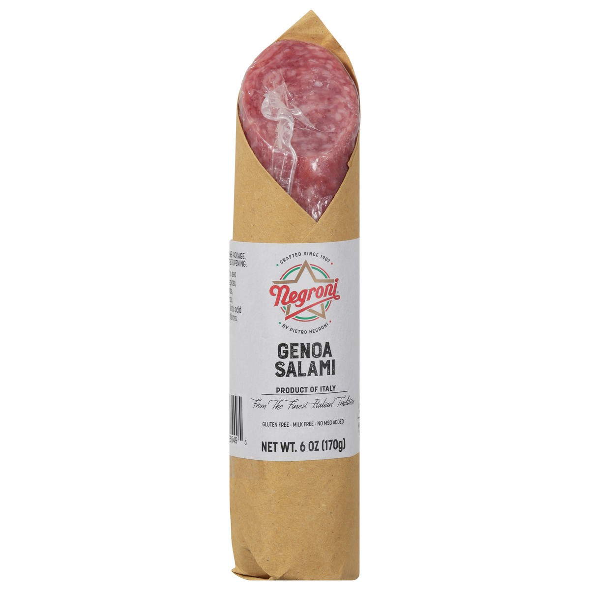 slide 13 of 13, Negroni Italian Chub Genoa, 6 oz