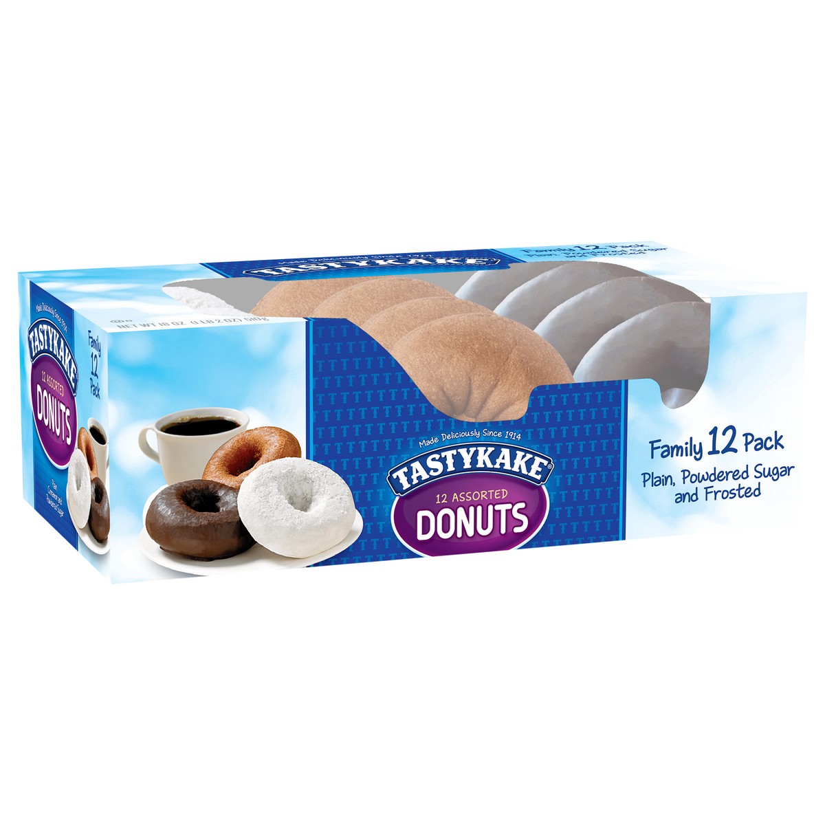 slide 4 of 9, Tastykake Assorted Donuts 12 ct Box, 18 oz