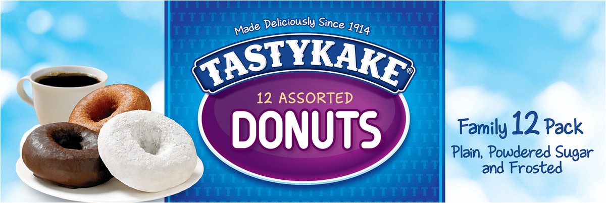 slide 9 of 9, Tastykake Assorted Donuts 12 ct Box, 18 oz