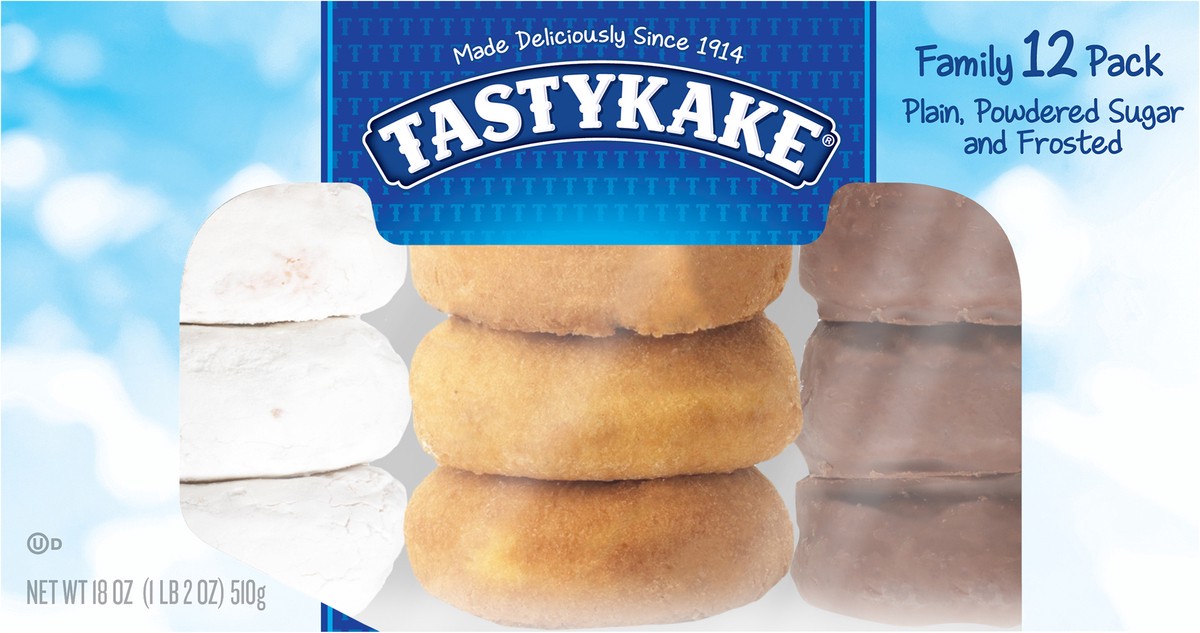 slide 2 of 9, Tastykake Assorted Donuts 12 ct Box, 18 oz