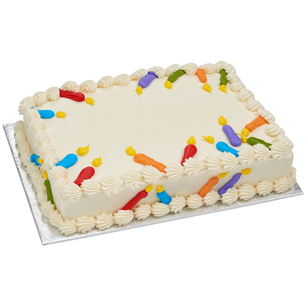 slide 1 of 1, L&B Quarter Sheet Marble Cake (Requires 48 Hours Advance Notice), 1 ct