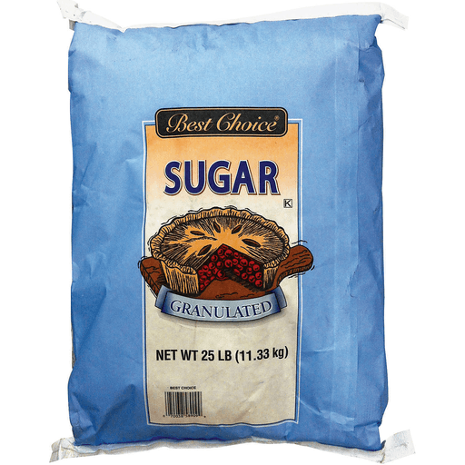 slide 1 of 1, Best Choice Granulated Sugar, 25 lb