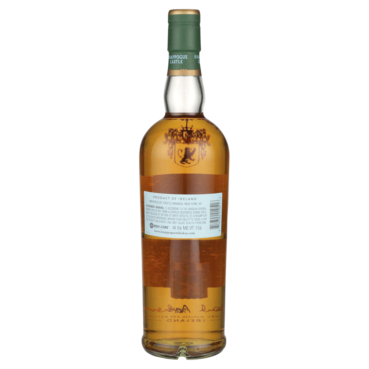 slide 5 of 5, OTHER-ALCOHOLIC BEVERAGES Knappogue Castle 14 Year Twin Wood Single Malt Irish Whiskey, 750 ml