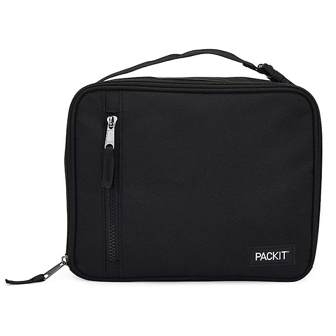 slide 1 of 1, PackIt Freezable Classic Lunch Box - Black, 1 ct