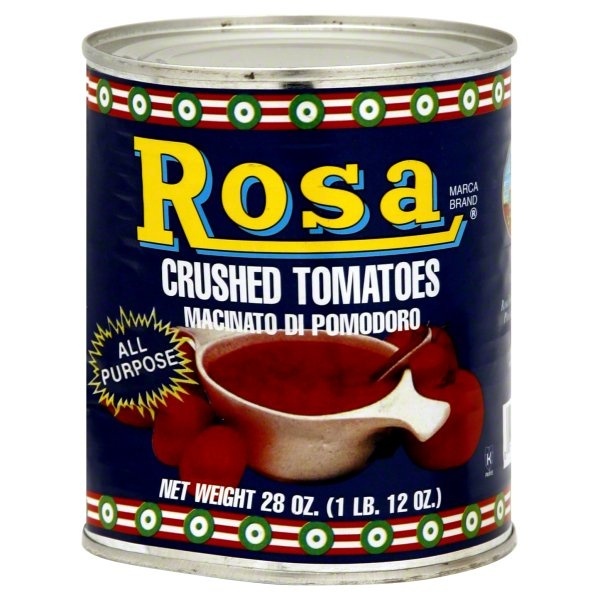 slide 1 of 1, Rosa Crushed Tomatoes, 28 oz