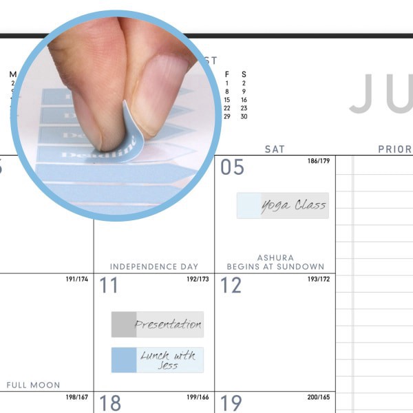 slide 9 of 10, AT-A-GLANCE® Contemporary Lite Academic 2025-2026 Weekly Monthly Planner, Black, Medium, 7"" x 8 3/4"", 1 ct