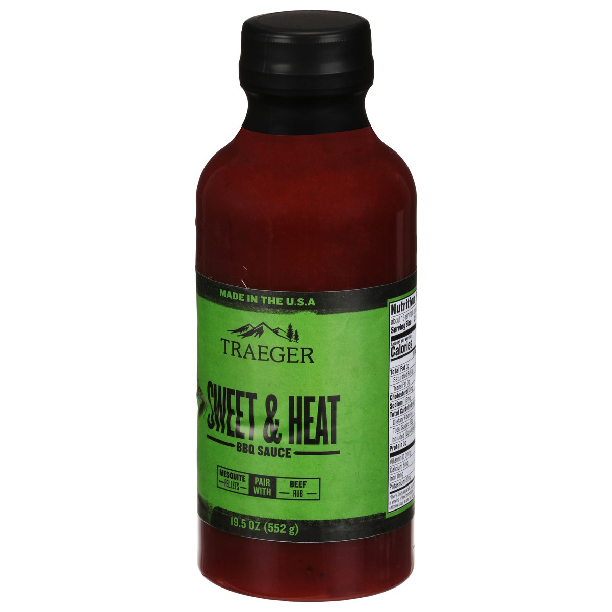 slide 3 of 13, Traeger Sweet & Heat BBQ Sauce, 19.5 oz