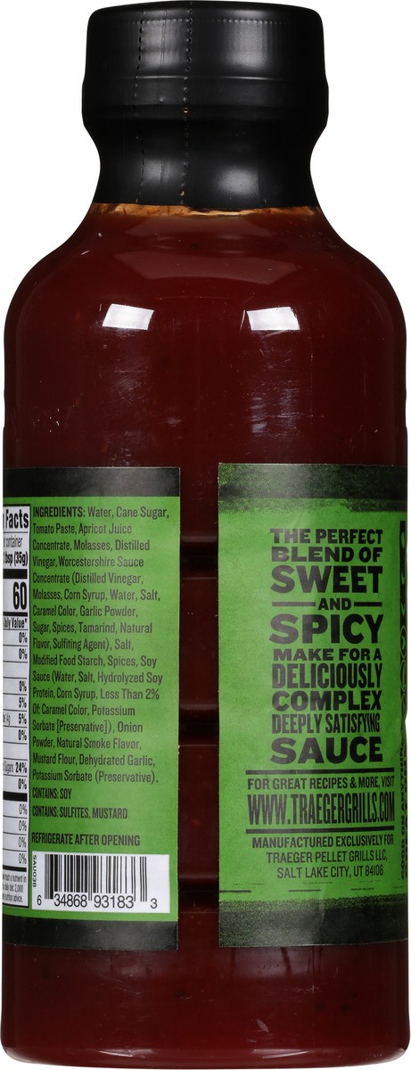 slide 6 of 13, Traeger Sweet & Heat BBQ Sauce, 19.5 oz