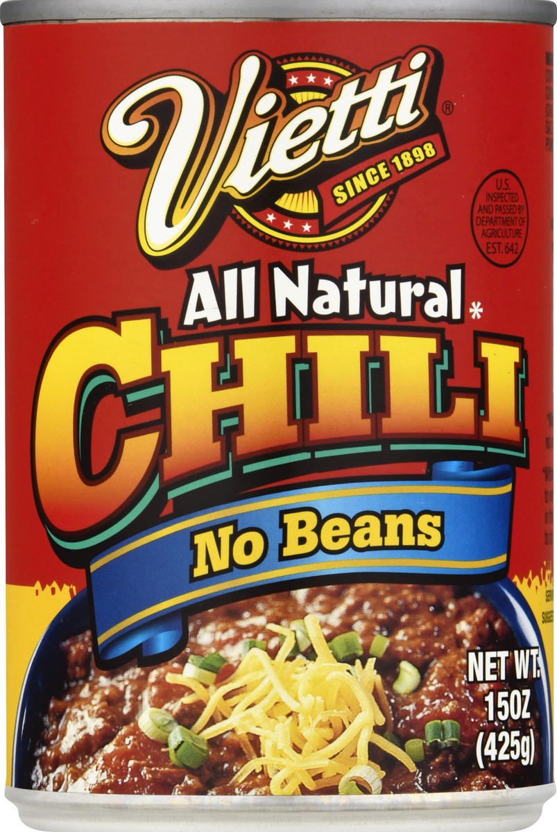 slide 1 of 2, Vietti No Beans Chili 15 oz, 15 oz