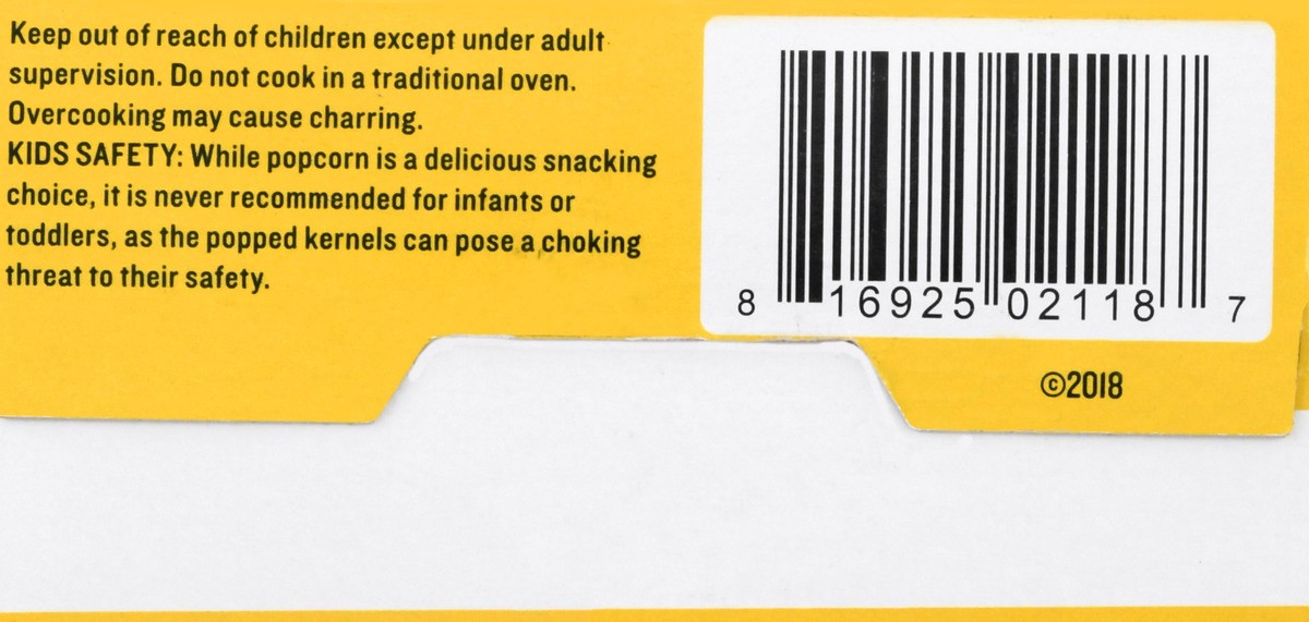 slide 10 of 13, SkinnyPop Butter Flavor Popcorn 3 ea, 3 ct