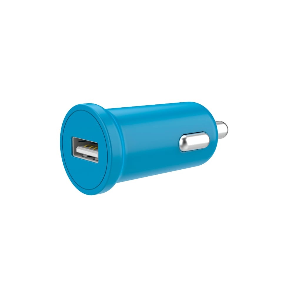 slide 1 of 1, Cellcandy 1-Amp Usb Car Charger - Tropical Blue, 1 ct