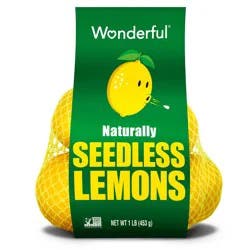 Wonderful Seedless Lemons 1lb
